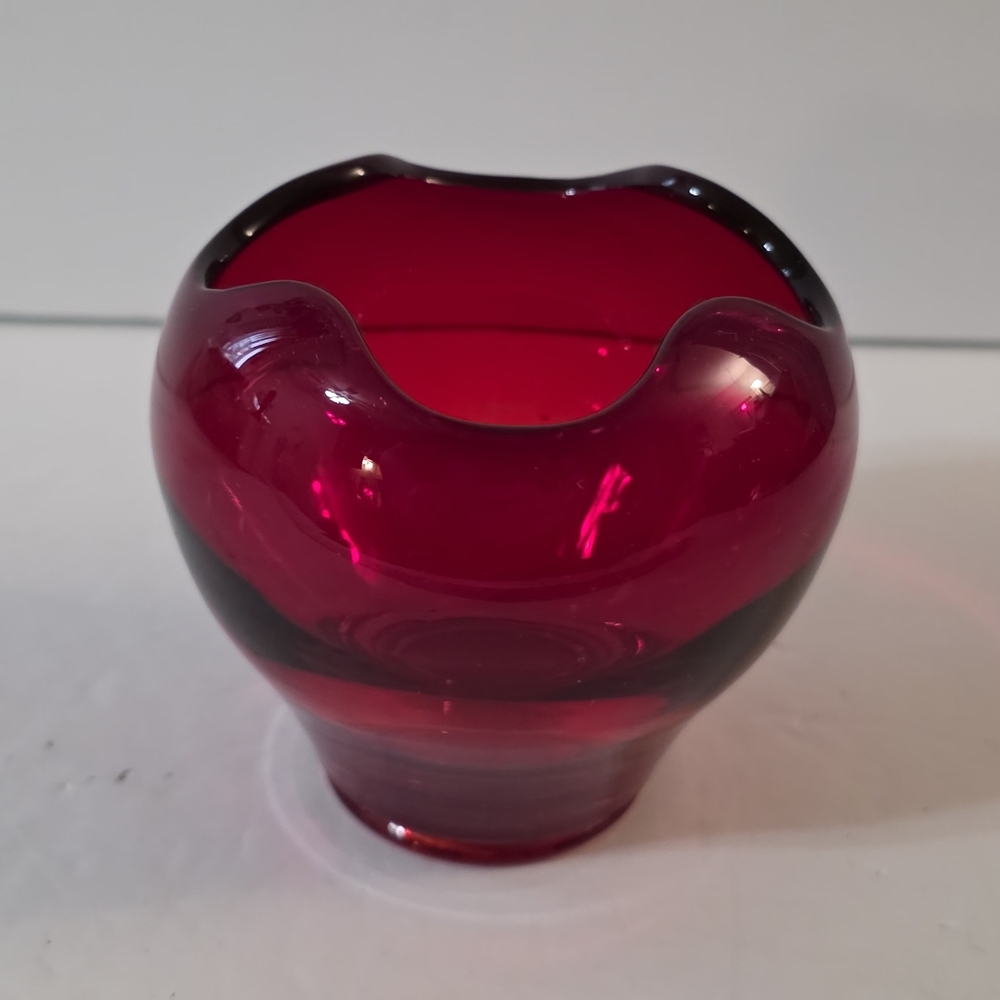 Viking Epic Rose Bowl Ruby Red